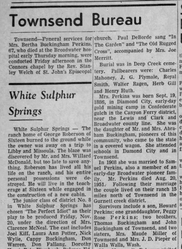 Clipping from The Independent-Record